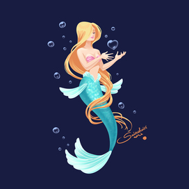 Романтичная русалка