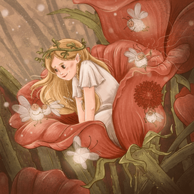 Малышка Фея и ее помощники Мотыльки✨