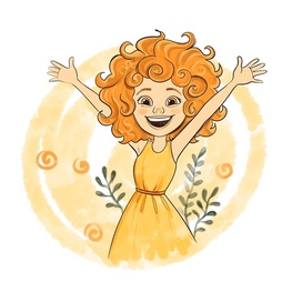 Персонаж Радость