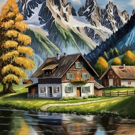 Горная деревушка