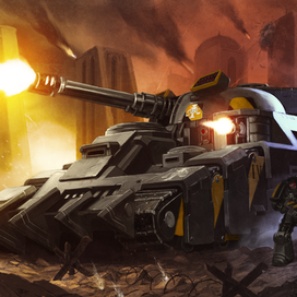 Иллюстрация по вселенной Warhammer 40K