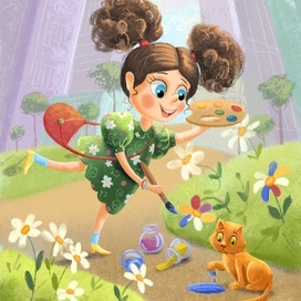 Художник в городе