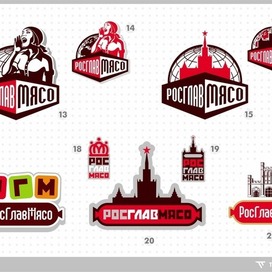 Логотип для Росглавмясо