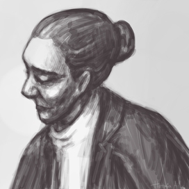 Этюд женщины