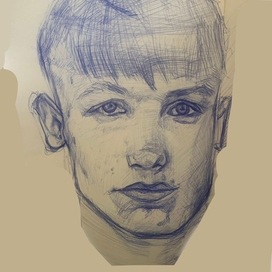 Набросок ручкой