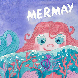 Обложка к книге о маленькой русалочке