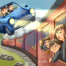 Дорога в Хогвартс