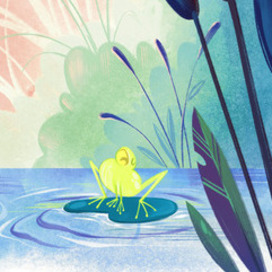 Разворот книги "Кто сказал "мяу"?