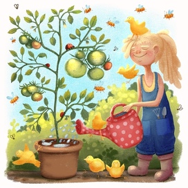 Хорошо в деревне летом 