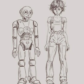 Ива и робот Седьмой