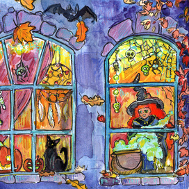 Хэллоуинские хлопоты