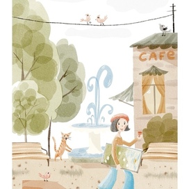 Художник в городе 