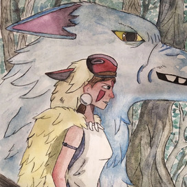 Хаяо Миядзаки "Принцесса Мононоке"