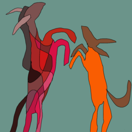 Конь и собака