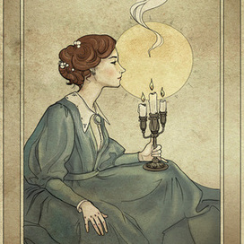 Девушка со свечой