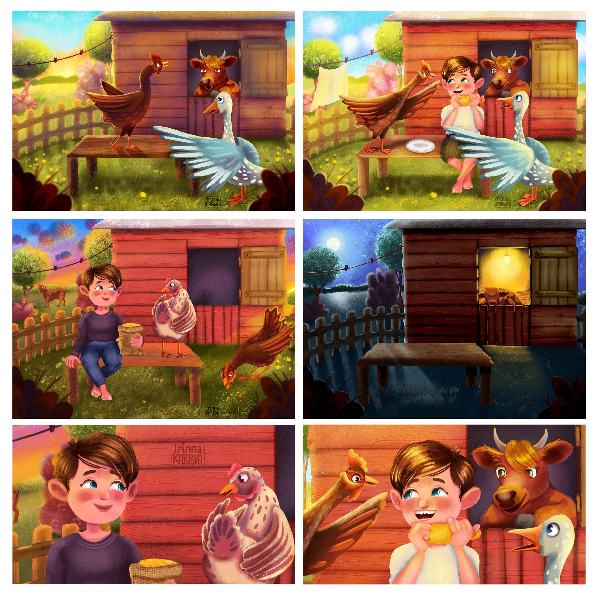 День в деревне