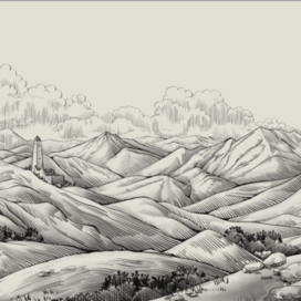 Иллюстрация для упаковки джемов Тускар