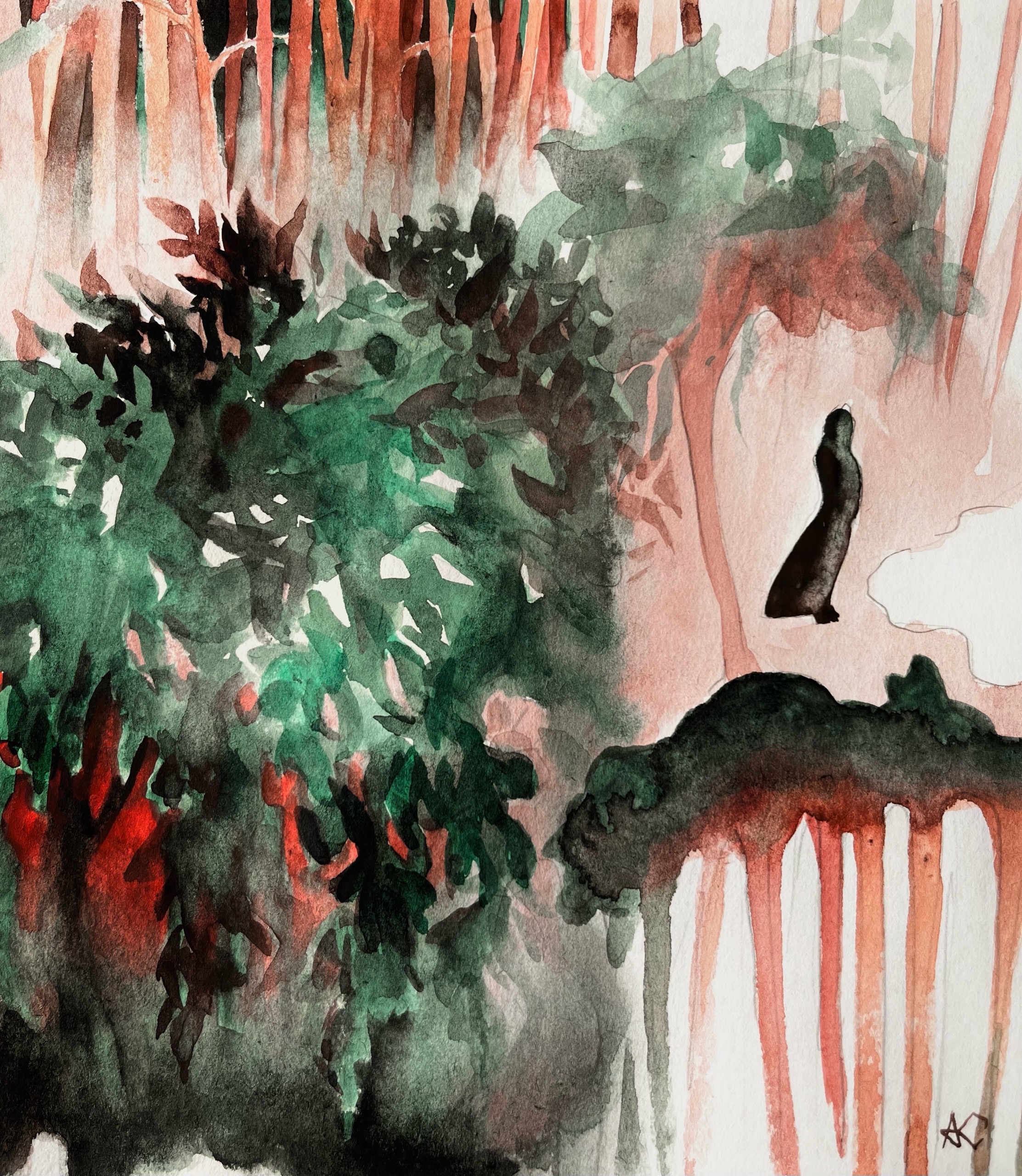 Сад. А.П.Чехов "Черный монах"