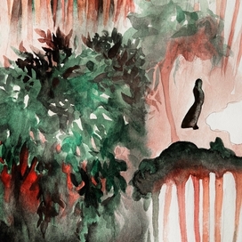 Сад. А.П.Чехов "Черный монах"