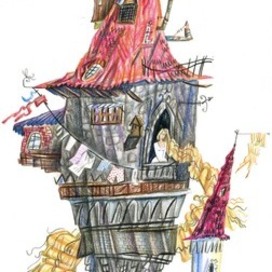 башня рапунцель.