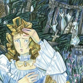 кладбище. "дикие лебеди"