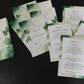 Печать полиграфии по макету