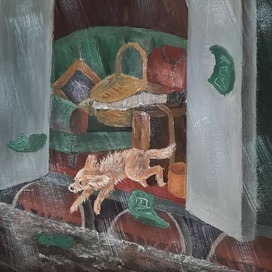 Багаж. С. Маршак. Эскиз 2.