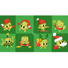 Открытка на праздник. Детская иллюстрация