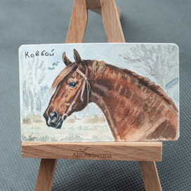 орловский рысистый жеребец Ковбой