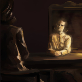 When the dark dresses lightly