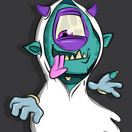 Monster Characters illustration