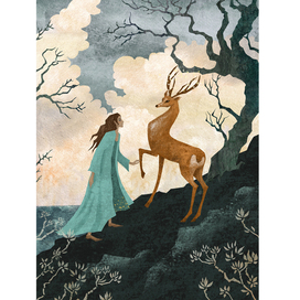 Иллюстрация для книги «Cristal Rose and the Paths of Wisdom»