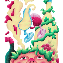 Для журнала "Сноб". Статья о белом вине