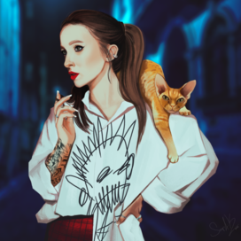 генсуха с котом