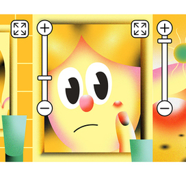 Кадры из векторной анимации