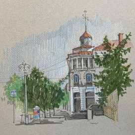 Дом с башенкой. Севастополь