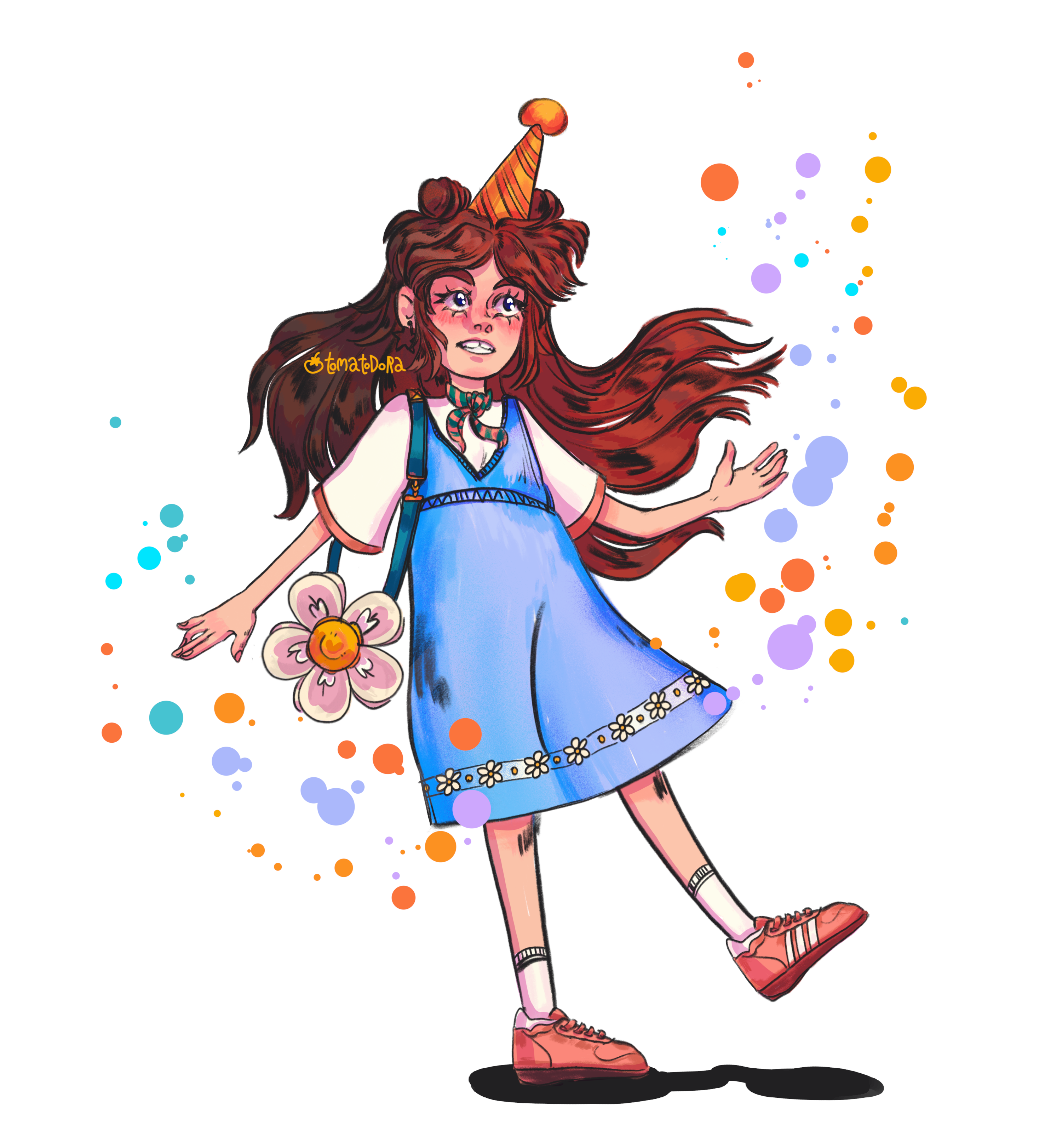 Праздничная девочка