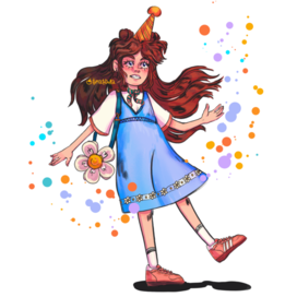 Праздничная девочка