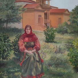 Отдых крестьянки