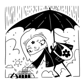 Иллюстрация для детского гида по Санкт-Петеребургу