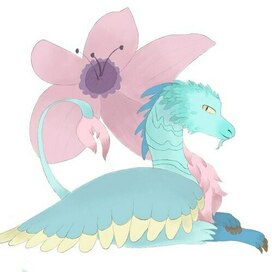 Цветок и дракон