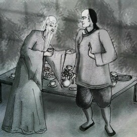 Иллюстрация к китайской сказке