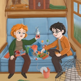 Гарри и Рон