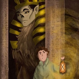 Иллюстрация к рассказу Г.Ф. Лавкрафта «Под пирамидами»