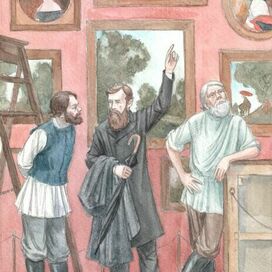 "Братья Третьяковы, основатели Третьяковской галереи"