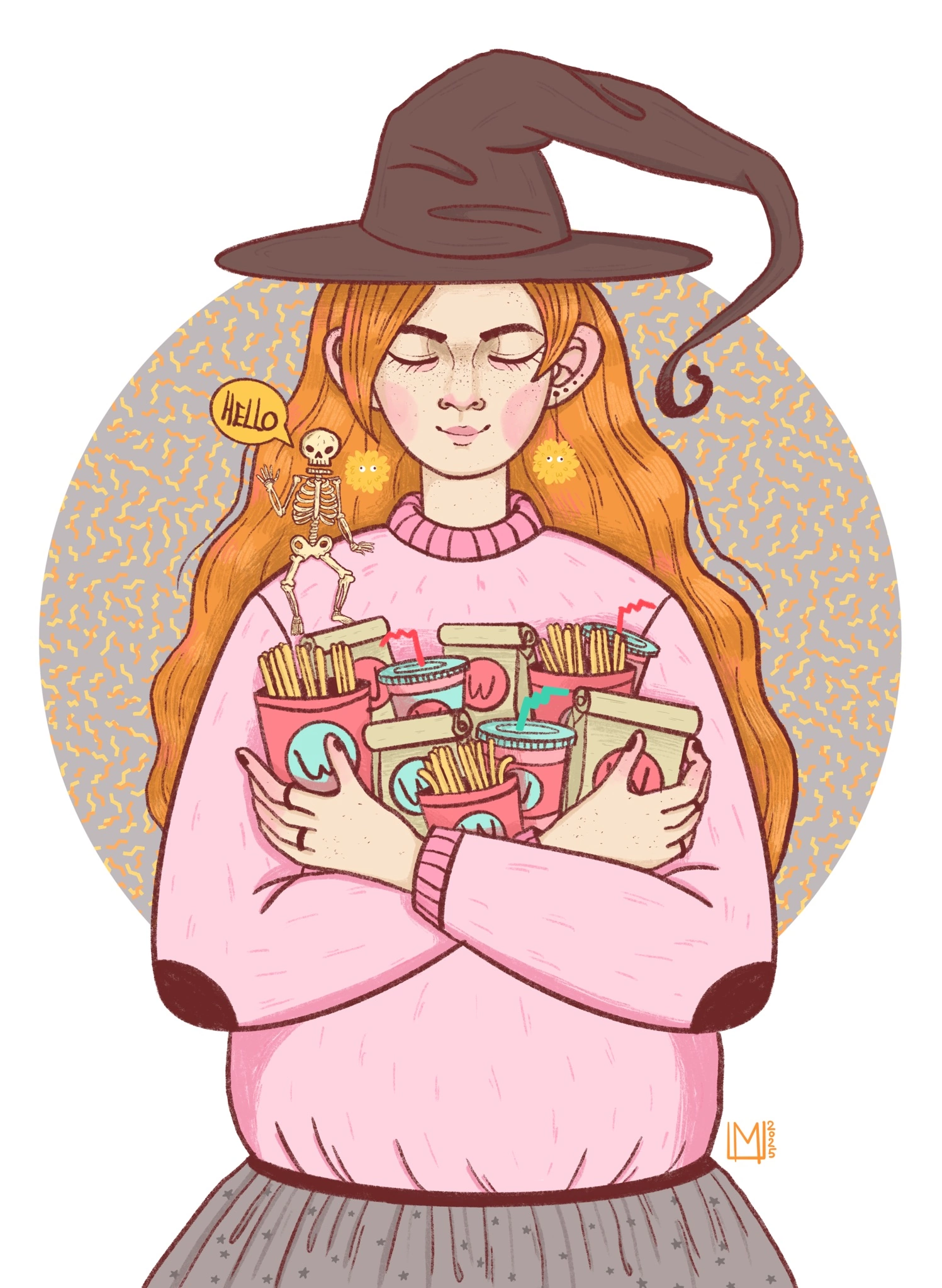 Ведьмочка влюблённая в еду