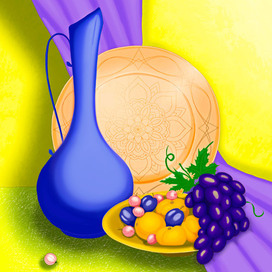 Декоративный натюрморт 