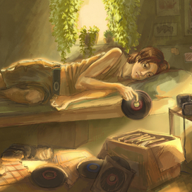 иллюстрация в procreate 