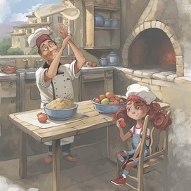 Иллюстрация к детской книге II