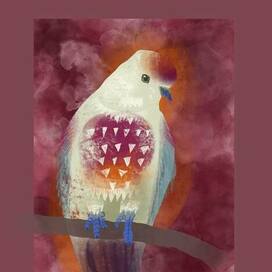 Птица на ветке